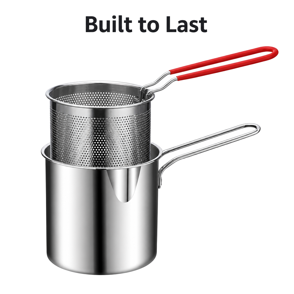 Stainless Steel Deep Frying Pot