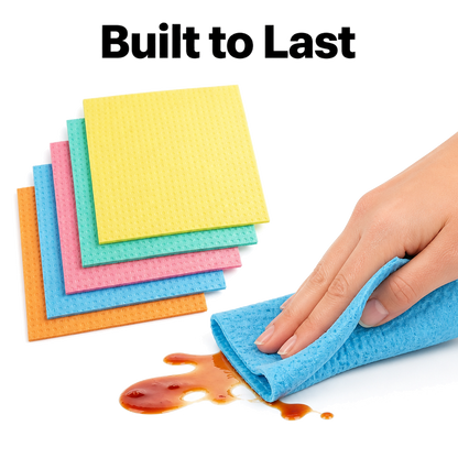 Reusable Sponge Wipes(Pack of 5)