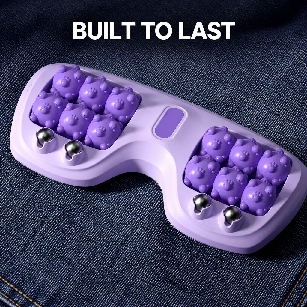 Manual Dual Foot Massage Roller