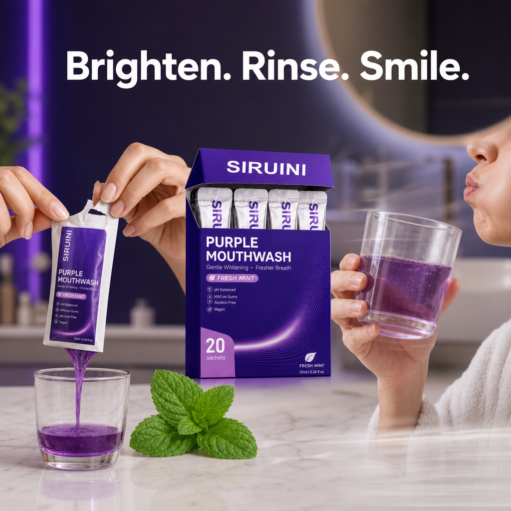 Purple Mouthwash Sachets (Pack Of 20)