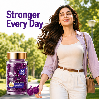Premium Hair Vitamin Capsules (Pack Of 10 Pcs)