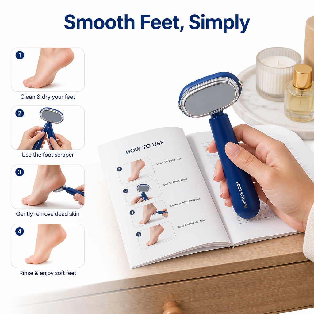 Effortless Foot Scraper
