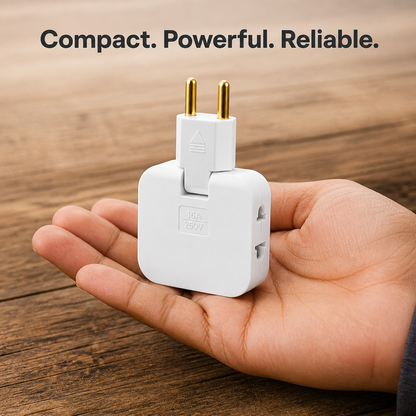 3-in-1 Foldable Plug