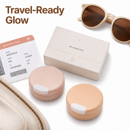 Magnetic Travel Container