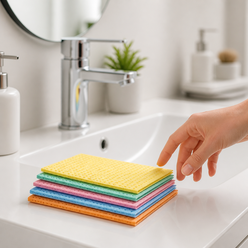 Reusable Sponge Wipes(Pack of 5)