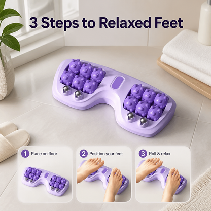 Manual Dual Foot Massage Roller