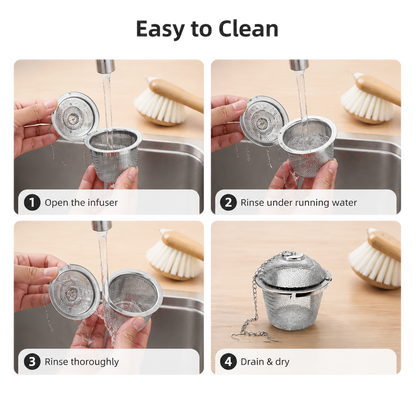 Stainless Steel Basket Tea Infuser