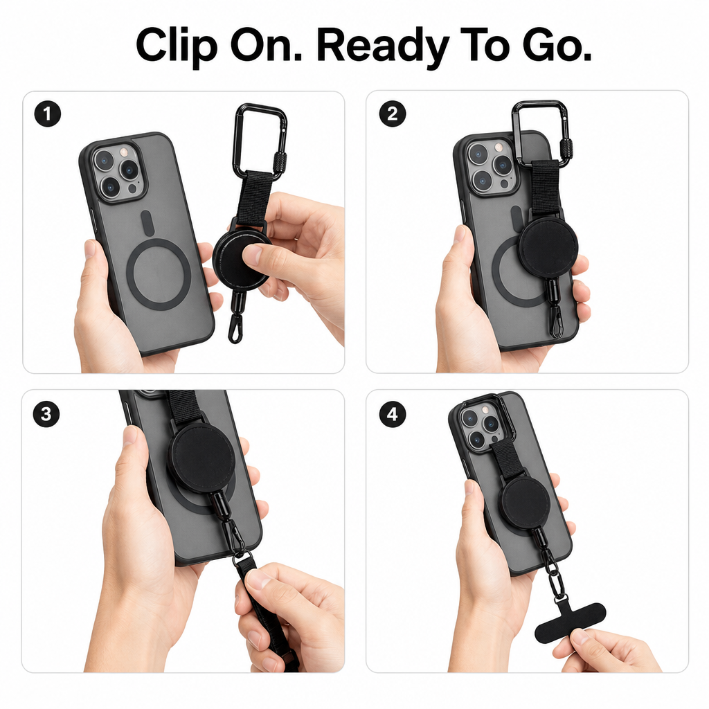 Retractable Phone Clip(Buy 1 Get 1 Free)