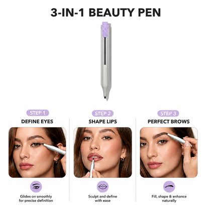 4-in-1 Multicolor Makeup Pen