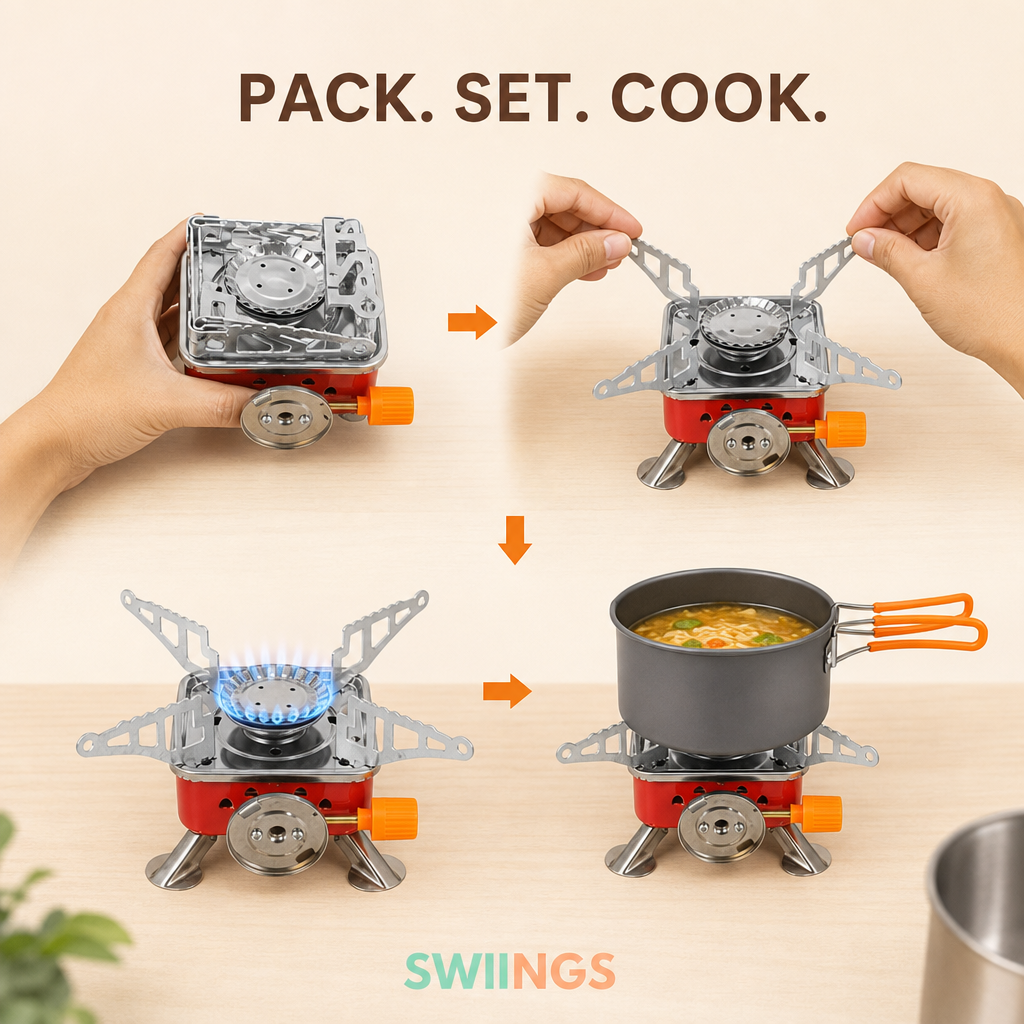 Portable Cooking Gas Stove