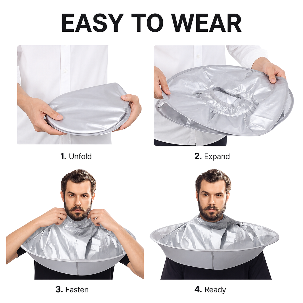Hair Cutting Cape Umbrella Cloak