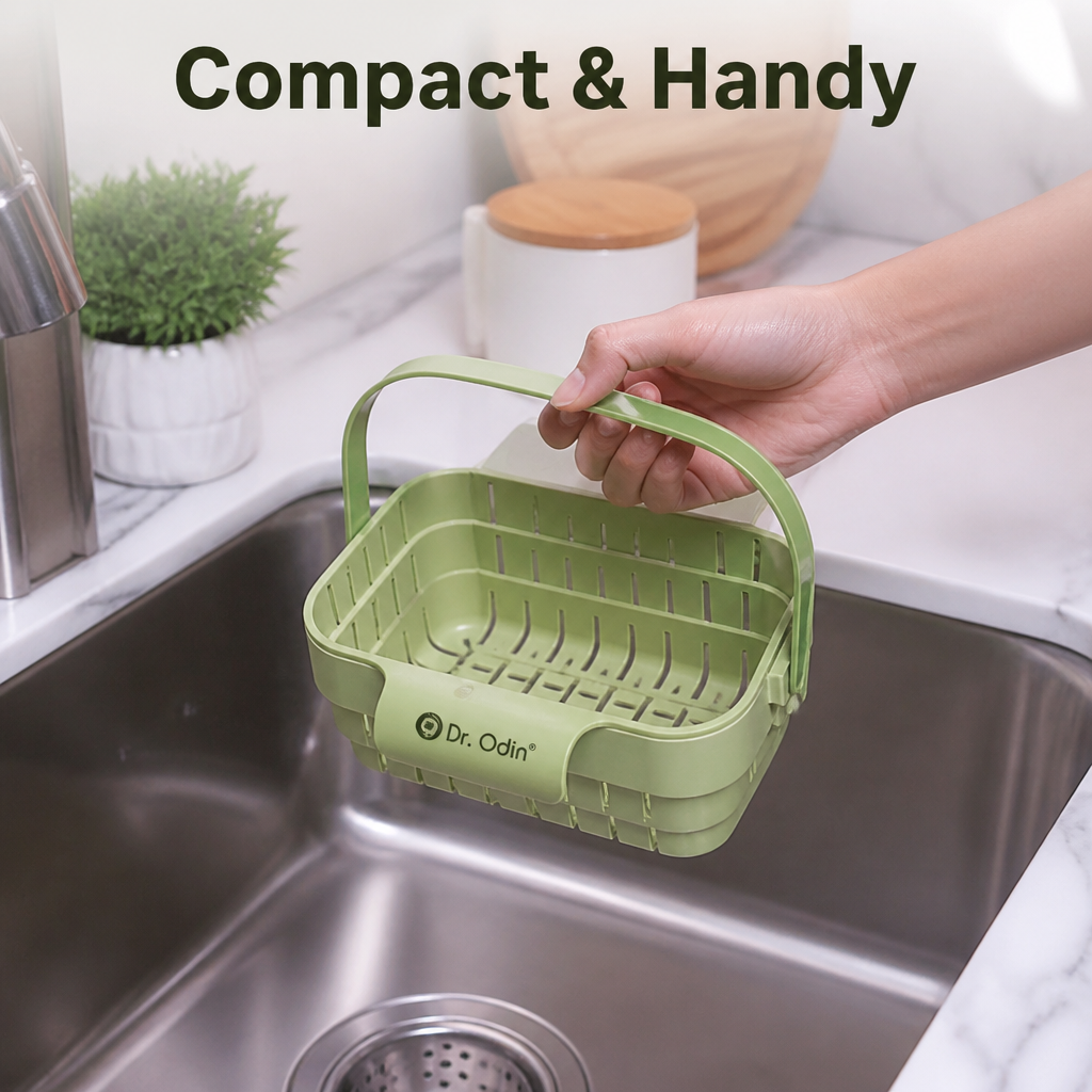 Foldable Sink Drain Basket