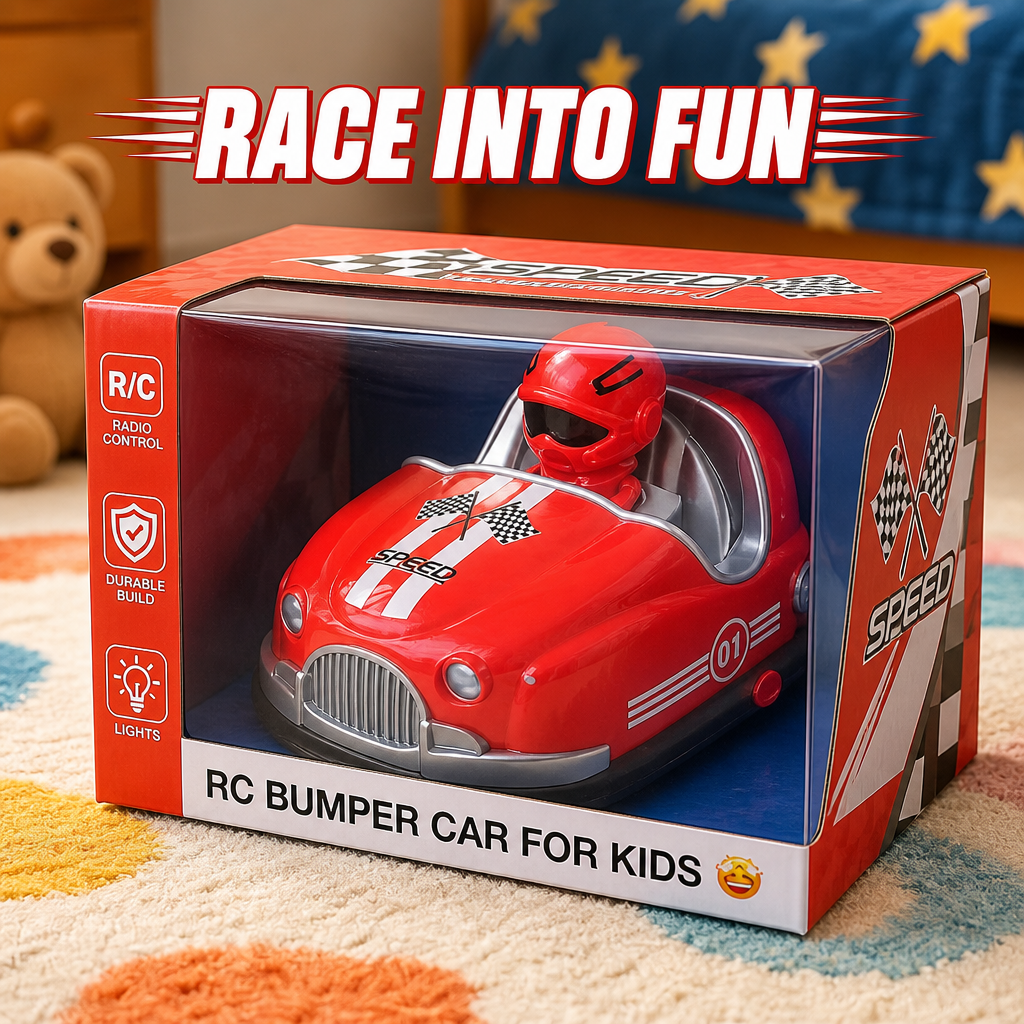 Mini RC Bumper Car for Kids