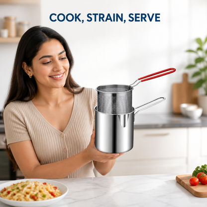 Stainless Steel Deep Frying Pot