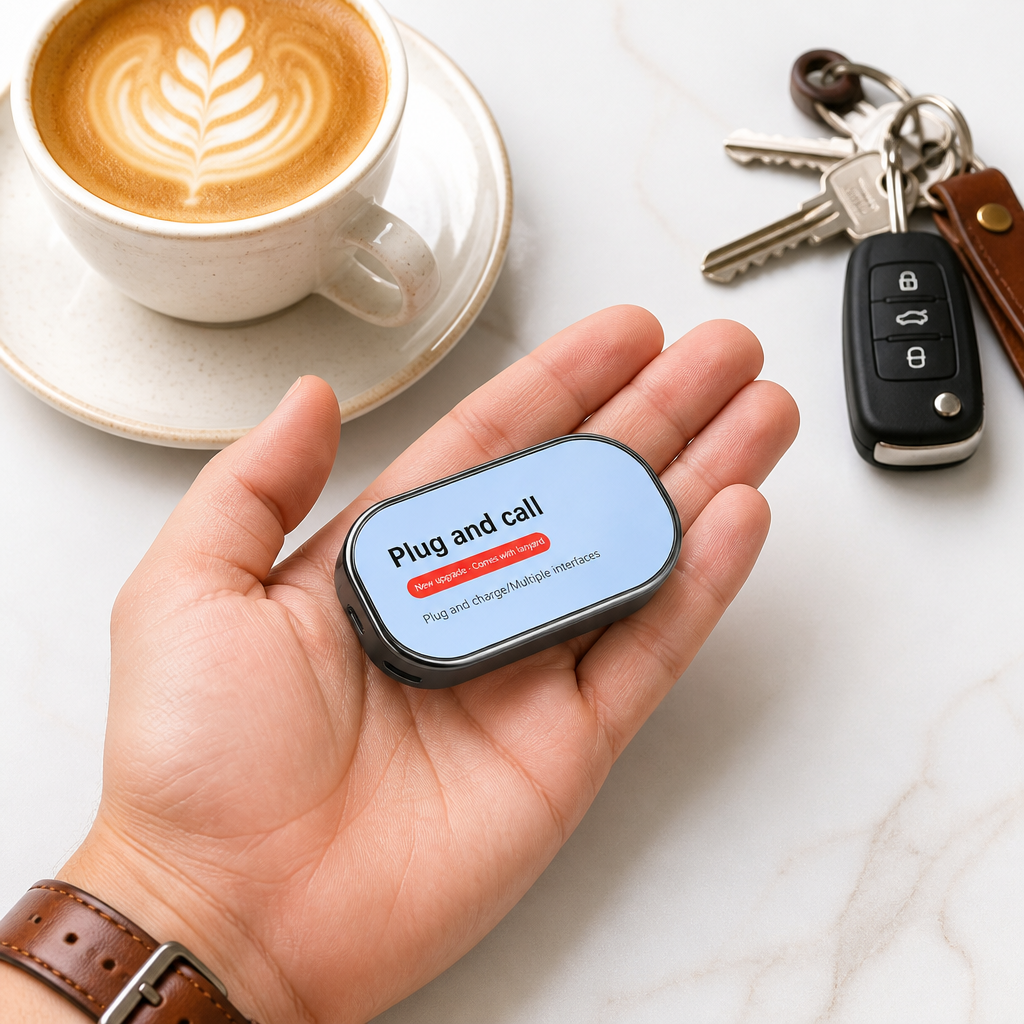 Solar Keychain Charger Powerbank (1200 mAh)