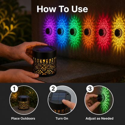 Color-Changing Solar Lanterns