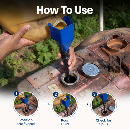 Flexible Fuel Funnel