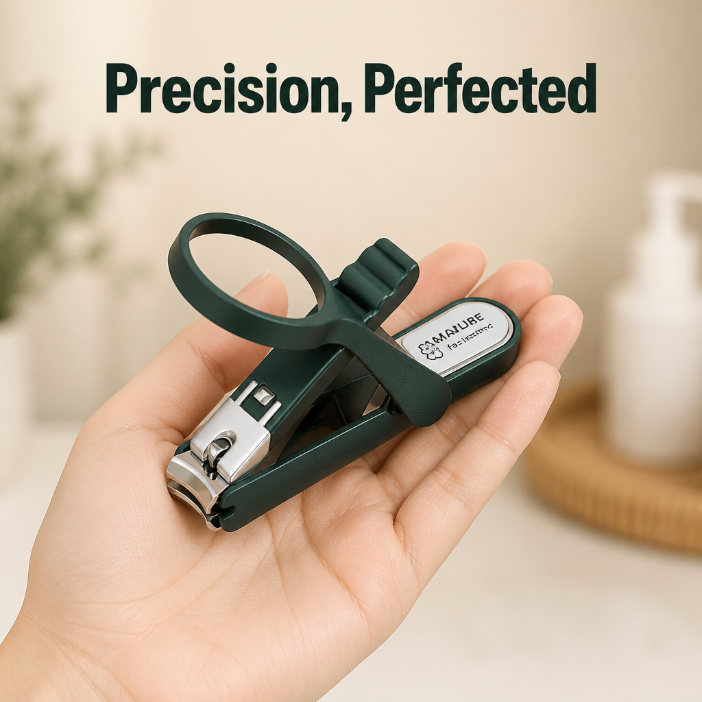 Nail Clippers with Magnifier