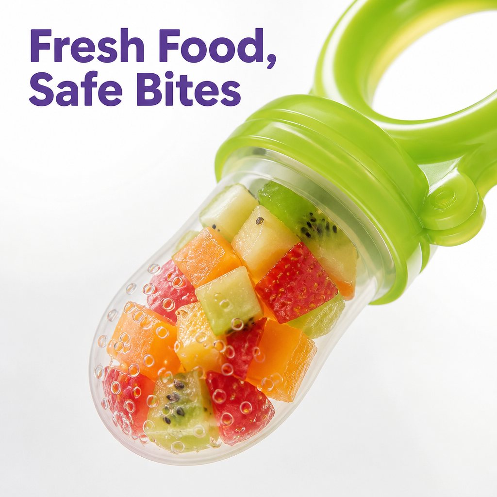 Silicone Baby Fruit Feeder(Buy 1 Get 1 Free)