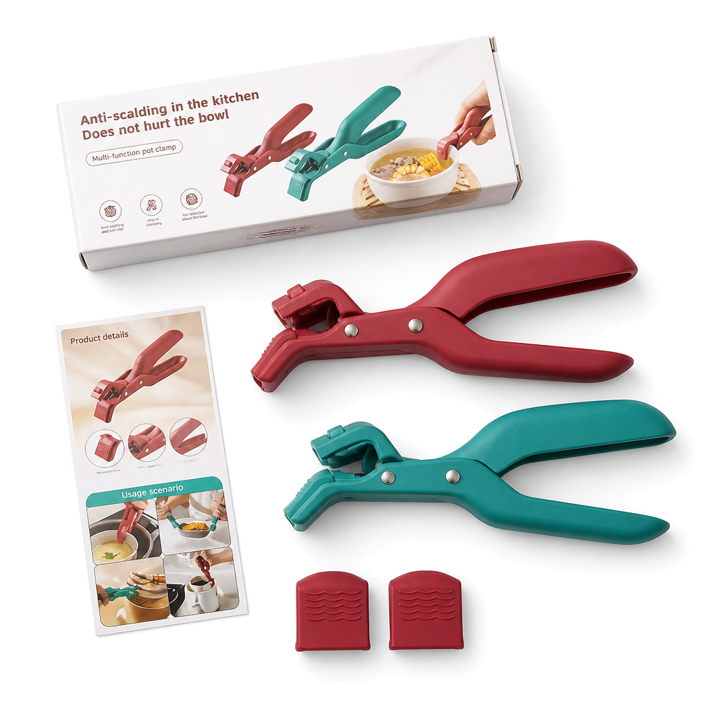 Multi-Purpose Anti-Scalding Bowl Holder Clip