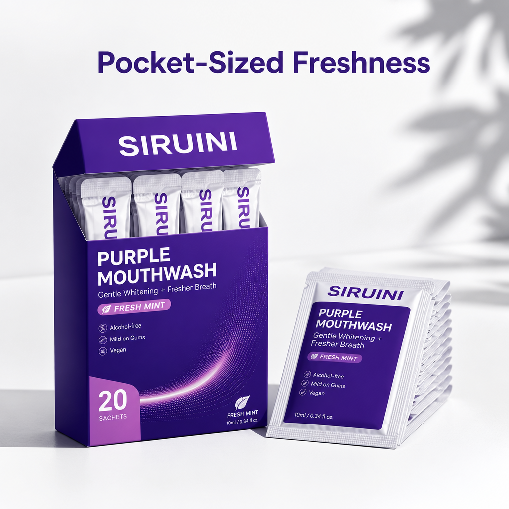 Purple Mouthwash Sachets (Pack Of 20)