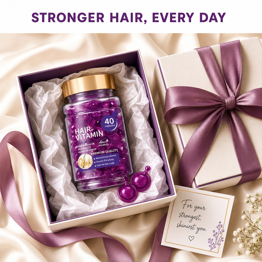 Premium Hair Vitamin Capsules (Pack Of 10 Pcs)