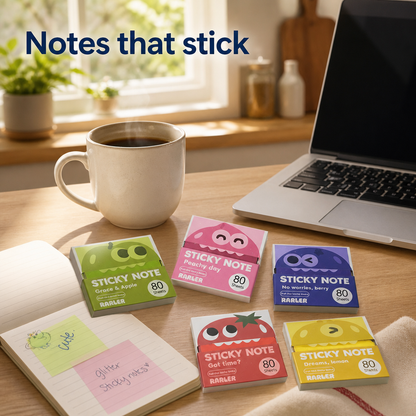 Glitter Sticky Notes(Pack of 4)