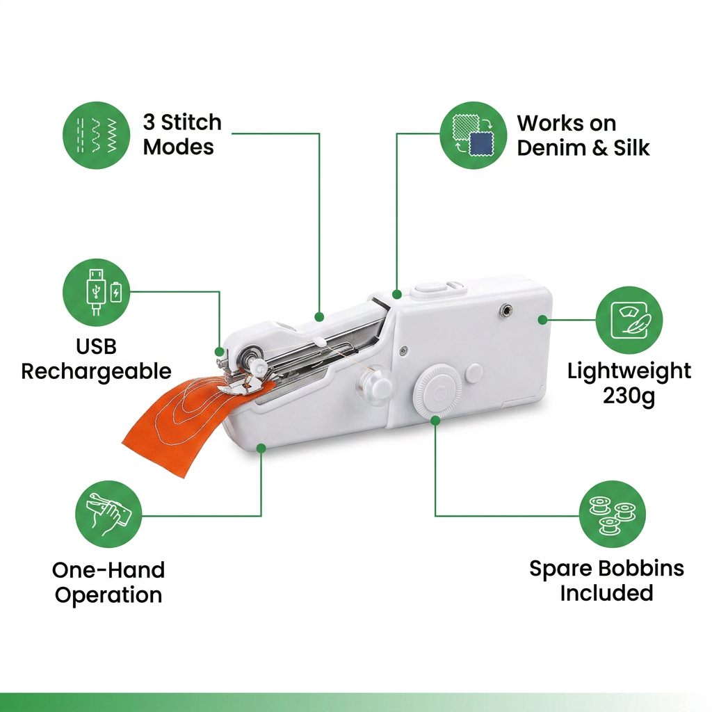 Portable Mini Sewing Machine